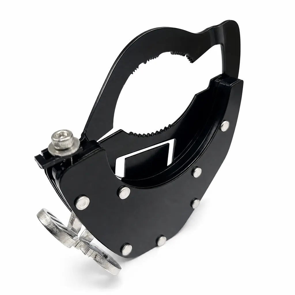 Universal Motorcycle Handlebar Throttle Lock - Ergonomic Grip Clamp for Speed Maintenance and Fatigue Relief During Extended Rides