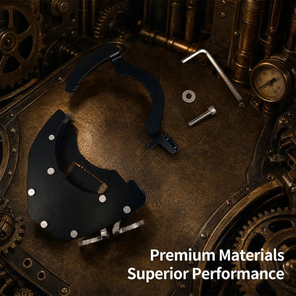 Universal Motorcycle Handlebar Throttle Lock - Ergonomic Grip Clamp for Speed Maintenance and Fatigue Relief During Extended Rides